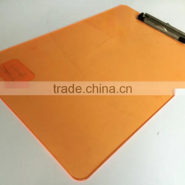 A4 PS Pure Orange Clipboard for School and Office photo-3