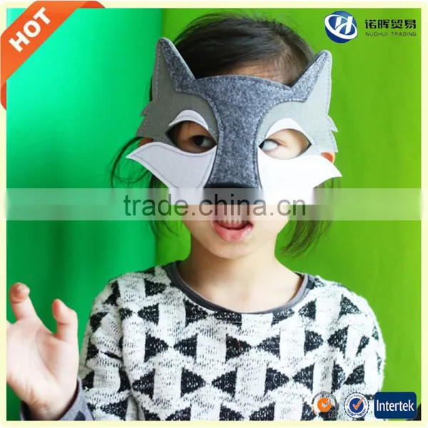 2017 Hot Cheap Gift Children Costume Party Felt Face Masks Cosplay in Stock photo-6