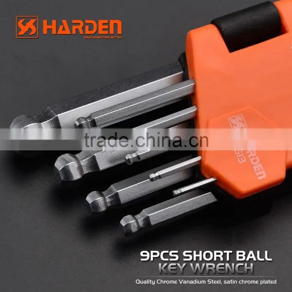 Professional 9pcs Short Ball Point Hex Key Wrench photo-2