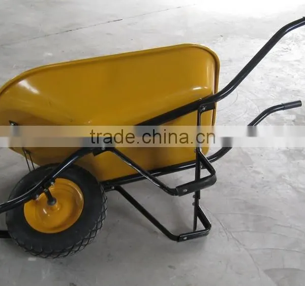 China Factory Price Strong Construction Tool Pneumatic Air Wheel Barrow photo-2
