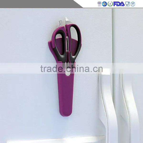 MARX Super Combo Multi Purpose 5 Blade Herb Scissors + Heavy Duty Multifunction Kitchen Shears Set for Chicken,Poultry,Fish,Meat photo-5