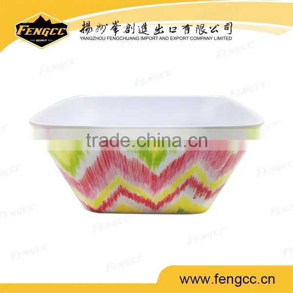 Melamine Ware Food Grade Square Bowl