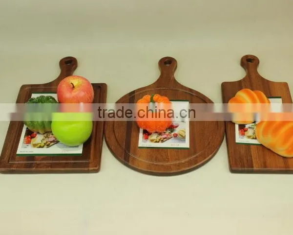 Nice-looking New Design Ec-frienfly Natural Wooden Cutting Board photo-2