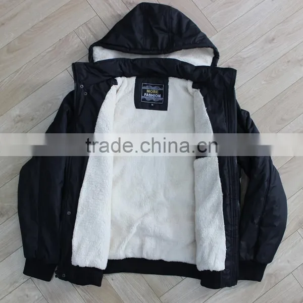 Black Light Padded Men Stock Lot Winter Jacket 2016 photo-6