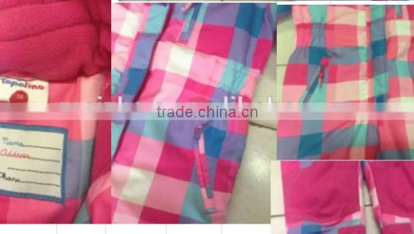 2015 Ski Snow Jackets Kids Overall Jacket (KS150504) photo-2