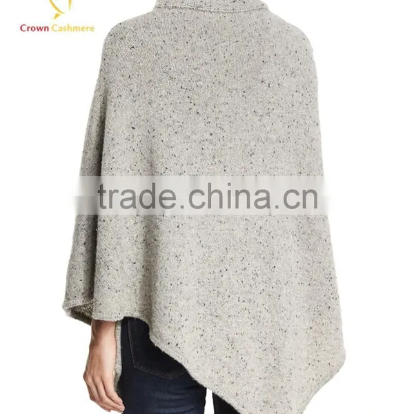 Wool Knitted Poncho,poncho Women Knit Sweater Wholesale photo-2