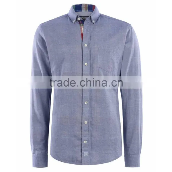 2015 Top Quality Custom Brand Name Men Man Shirt photo-4