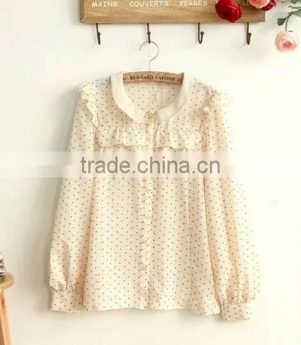 Big Sale 2014 Fashion Chiffon Women Shirt