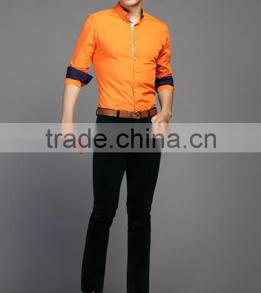 Mens Fashion Dress Shirts,double Collar Stylish Dress Shirts
