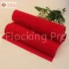 Upholstery Flocked Velvet Fabric For Electronic Accessories / Flocking Cloth Material