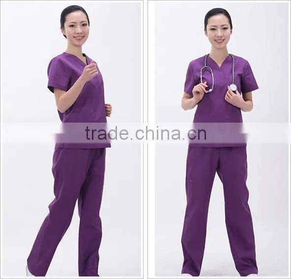Cotton Doctor Nurses Medical Uniform Fabric photo-4