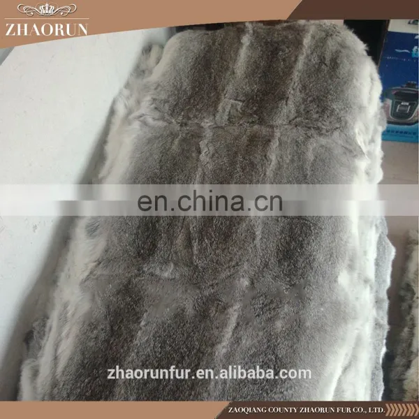 High Quality Natural Real Rabbit Fur Plate photo-3