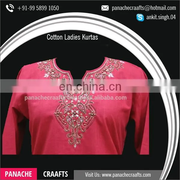 Bulk Supplier of High Quality Hand Work Kurtis at Best Low Price photo-5