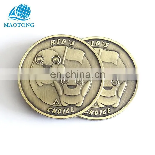 Promotion Cheap Custom Metal Coins Die Stamping Chinese Coin Makers photo-3