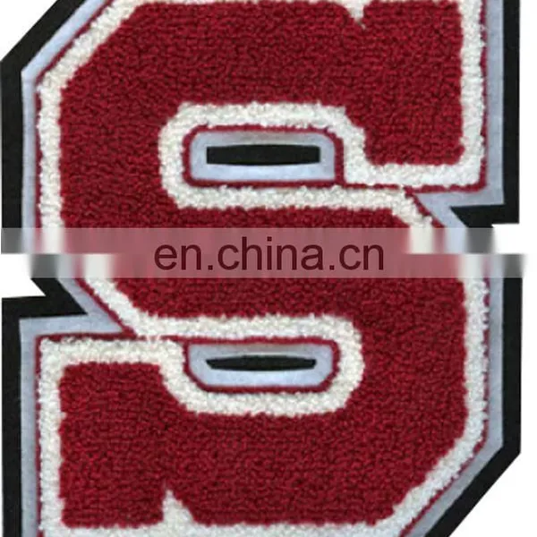 Newest Embroidery Iron Patch Decorative Clothing Chenille Patches photo-5