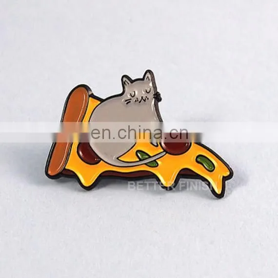Custom Gold Hard Enamel Folk Art Lapel Pins Metal Pin Badge photo-2