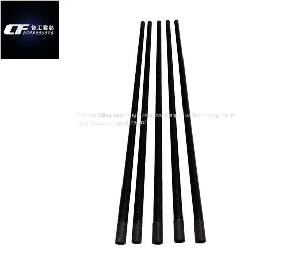 100% Content Carbon Fiber Tube Customized With 3k