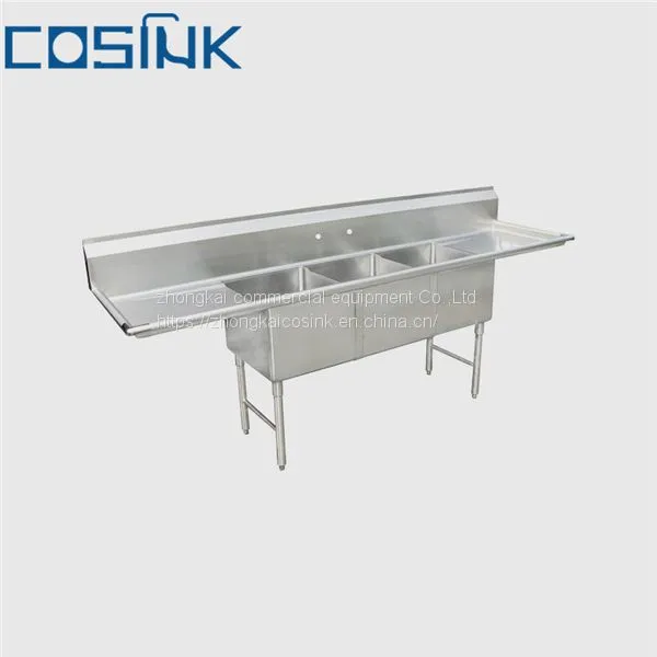 201 304 1 Compartment Stainless Steel Commercial Sink photo-5