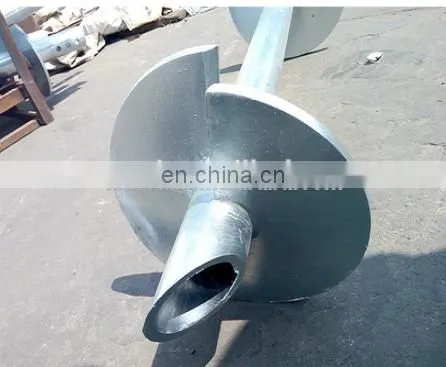 Self Color Zinc Plated Anchor Earth Ground Screw Pile