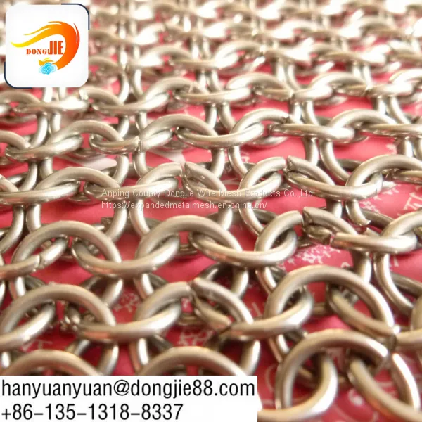 Chain Link Ring Mesh for Metal Curtain photo-2