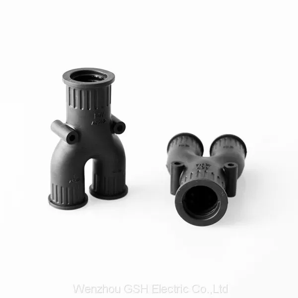 Y-Distributor for Nylon Corrugated Tubing