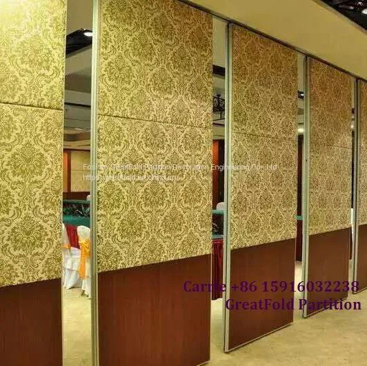 Office Folding Screen Room Divider With Wheels Partition Wall photo-4