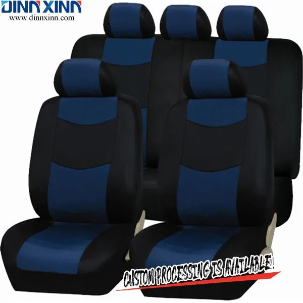 DinnXinn Toyota 9 Pcs Full Set Velvet Plastic Car Seat Cover Wholesaler China photo-3