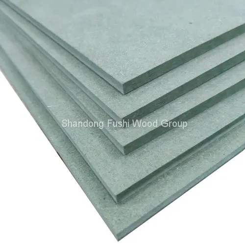 Hmr green color melamine mdf board