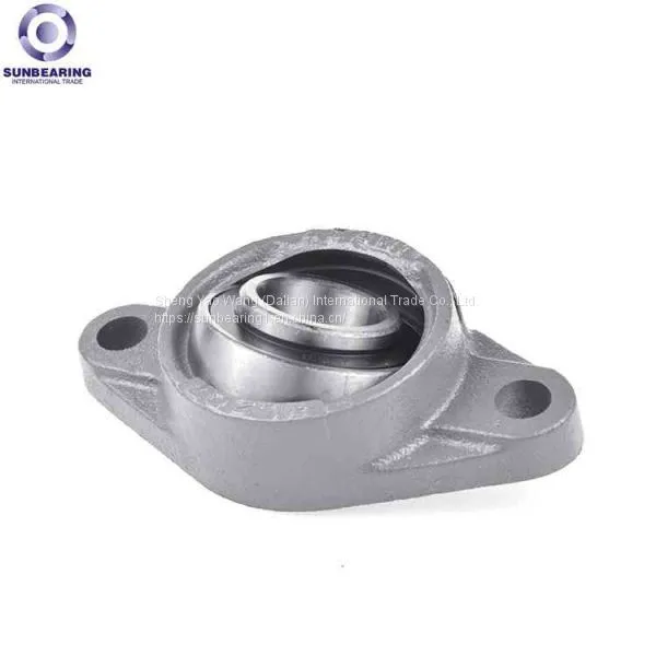 SUNBEARING Pillow Block Bearing UFL000 Grey 10*60*36mm Chrome Steel GCR15 photo-5
