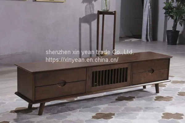 Nordic Modern TV Cabinet Coffee Table Combination Small Apartment Living Room Furniture Set photo-4