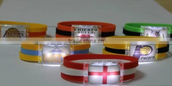New Fashion Men Punk Charm Bracelet Silicone Bangle Sports Casual Wristband Birthday Gift photo-5