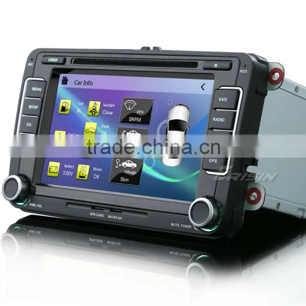 Erisin ES7698V 7" Car Radio DVD GPS Seat Golf 5 6 Passat Caddy Polo Skoda photo-2
