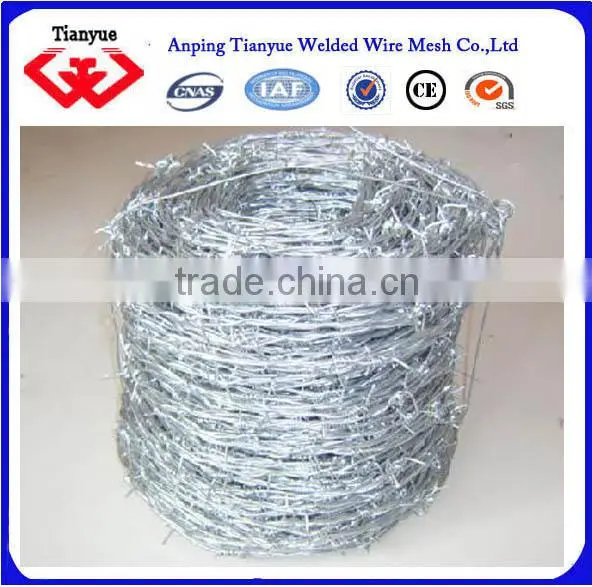 Safety Reliable Quality Hot Dipped Galvanized Barbed Wire photo-4