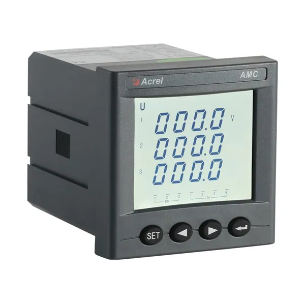 Acrel AMC72L-AV3 Programmable AC Digital Voltage Meter/multifunction Energy Meter CE photo-3