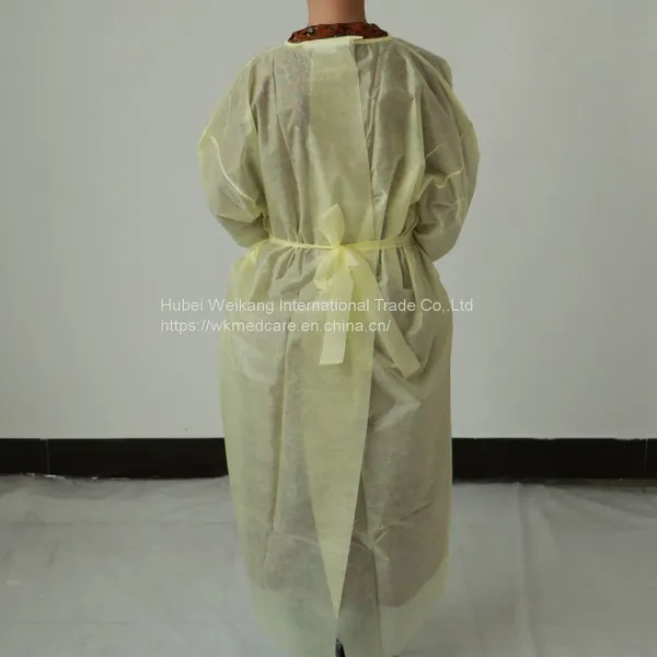 Nonwoven Isolation Gown Non Woven Medical Disposables Non Woven Disposable Coverall photo-2