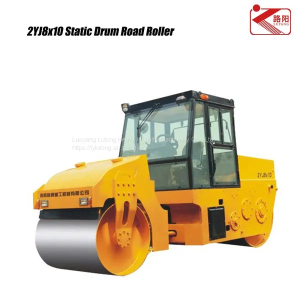 2YJ8x10 8000kg to 10000kg Three-drum Static Roller