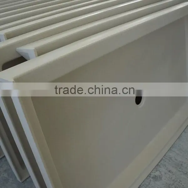Cast Marble Shower Pan, Shower Base photo-4