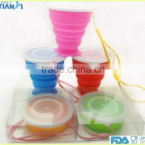 Promotional Food Grade Collapsible Silicone Coffee Cup photo-2