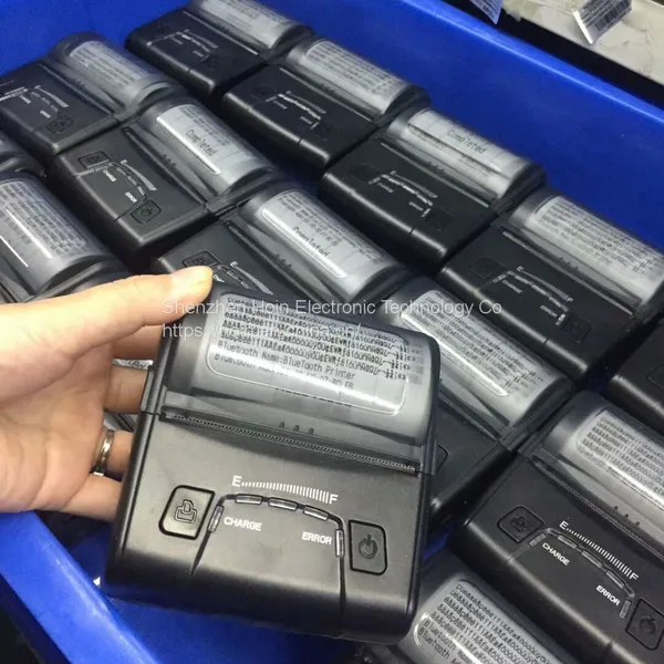 Hoin Original Manufacturer Portable Mini Bill Printer Android BT 80mm WiFi Printer Thermal Receipt photo-2