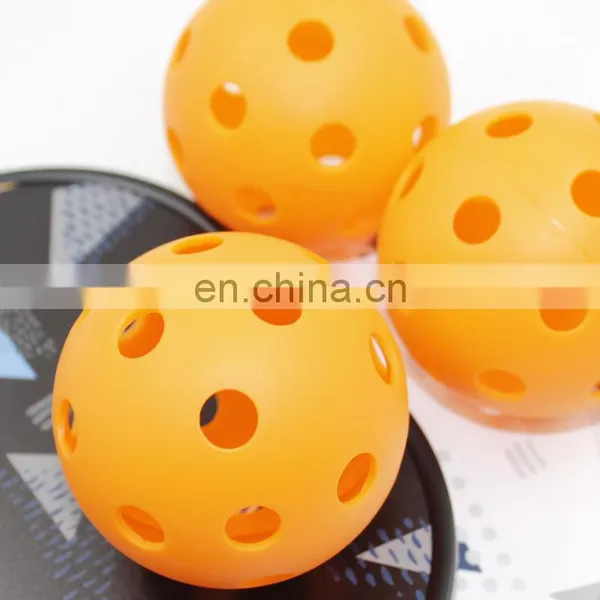 75mm Pickball 26 Hole PE Material Pickball Practice Hole Ball USAPA photo-3