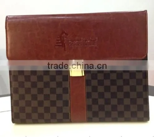 High Quality Three Fold Organizer Folder With Ipad Pocket NS-520 photo-2