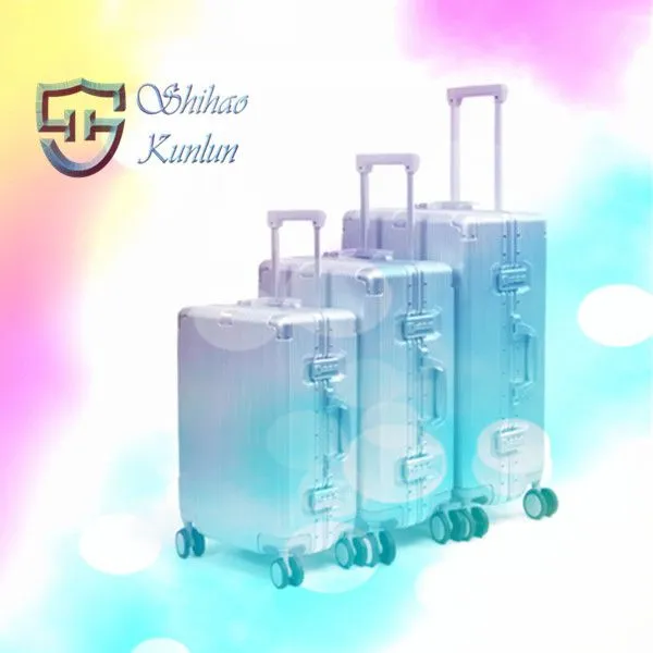 Custom BSCI Unisex Waterproof ABS+PC Suitcases Set Scooter Travel Luggage Suitcases With Tsa Lock Spinner Wheels photo-3