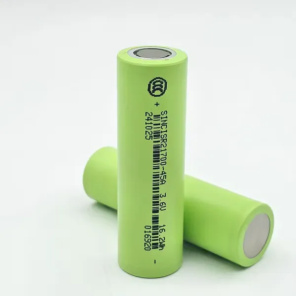 Sinc 21700 Rechargeable Lithium Batteries Cell 4500mAh 3.6v 21700 Battery Cells