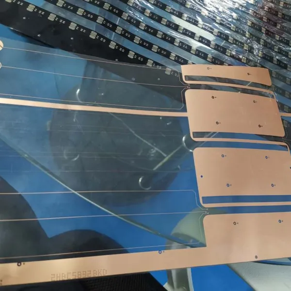 Transparent Glass Circuit Board PCB, Copper Wiring Transparent Glass PCB photo-5