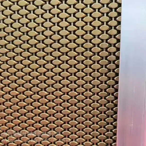 Stainless Steel Wire Mesh Metal Chain Link Curtains Aluminium Set of Screens and Chain in Stainless Steel Letter Wall Decorative Mesh