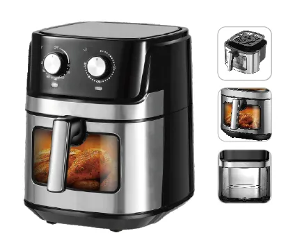 Air Fryer Independent Dual Knob Multifunctional（Wechat:13510231336） photo-2