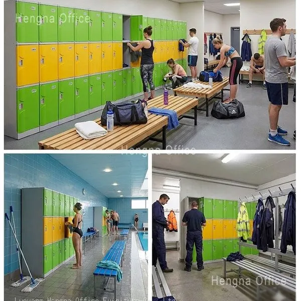 Outdoor Weatherproof ABS Lockers | Waterproof Public Facility Storage Custom Color Options photo-3