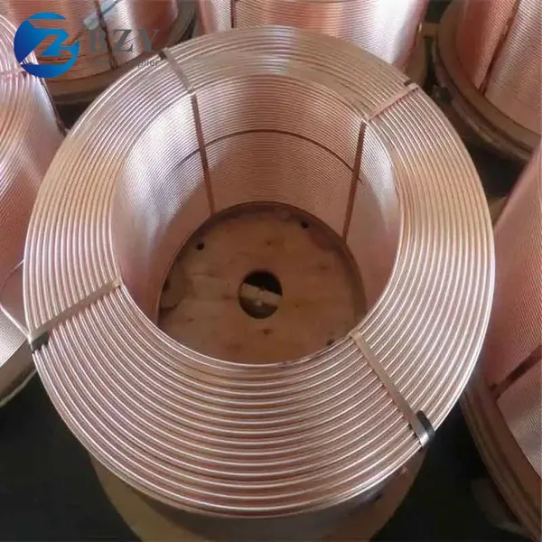ASTM Copper Tube C11000 C10200 C12000 T1 T2 T3 99.9% 5mm 6mm 8mm Copper Pipe For Air Condition Refrigerator photo-5