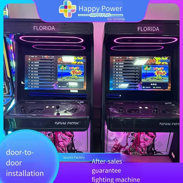 Large Moonlight Treasure Box Arcade Game Pandora Two-player Coin-operated Joystick, Nostalgic Desktop Street Fighter Game for Arcade