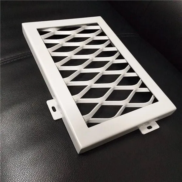 Aluminum Alloy Stretched Mesh Panel, Aluminum Stretched Mesh for Ceiling Partition, Exterior Wall Decorative Mesh Panel photo-3